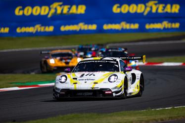 92 MALYKHIN Aliaksandr (kna), STURM Joel (ger), BACHLER Klaus (aut), Manthey Purerxcing, Porsche 911 GT3 R #92, LM GT3, action during the 2024 6 Hours of Fuji, 7th round of the 2024 FIA World Endurance Championship, from September 13 to 15, 2024 on the Fuji Speedway in Oyama, Shizuoka, Japan - Photo Javier Jimenez / DPPI