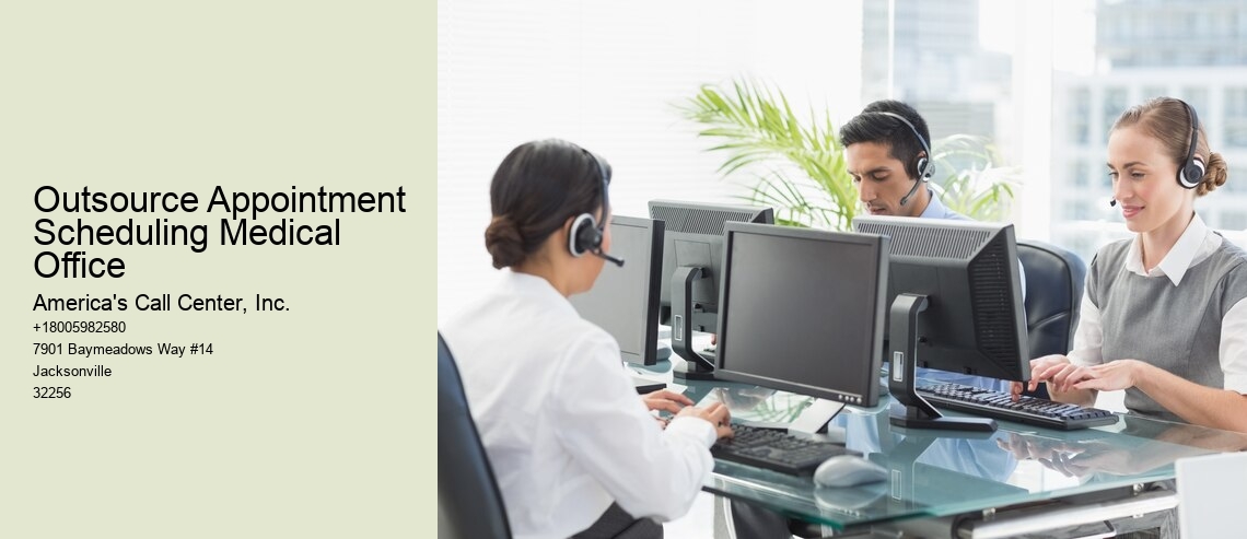 Outsource Appointment Scheduling Medical Office