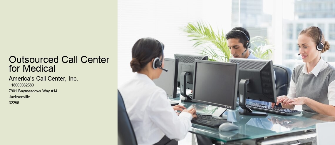 Outsourced Call Center for Medical