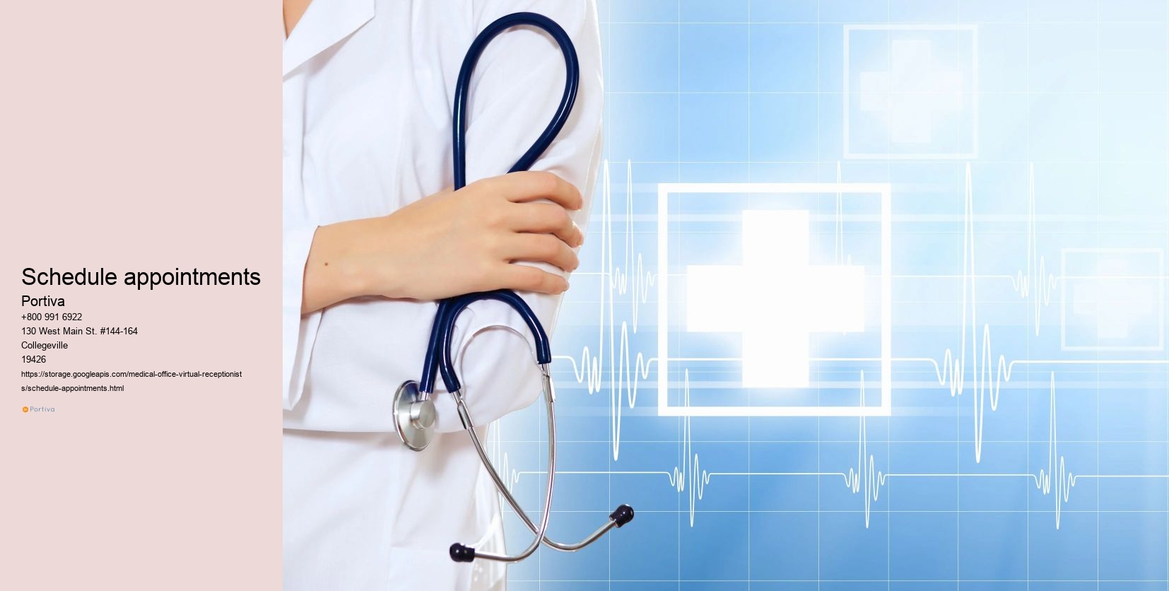 schedule appointments