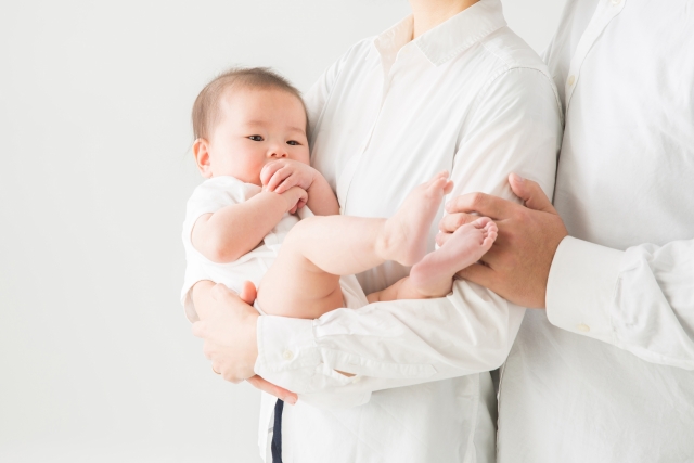 乳児と男女