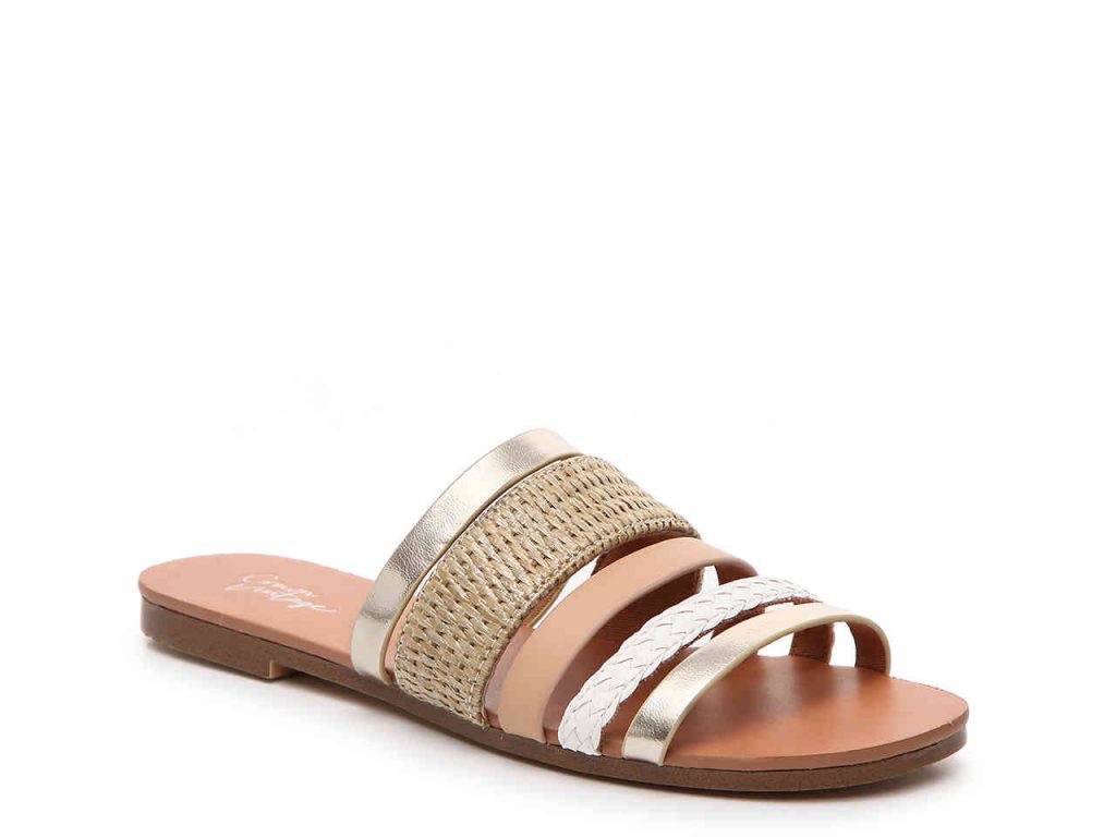 raffia sandal