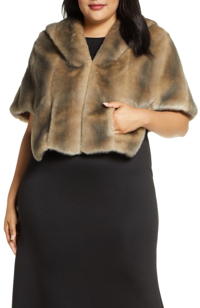 Faux Fur Capelet Nordstrom