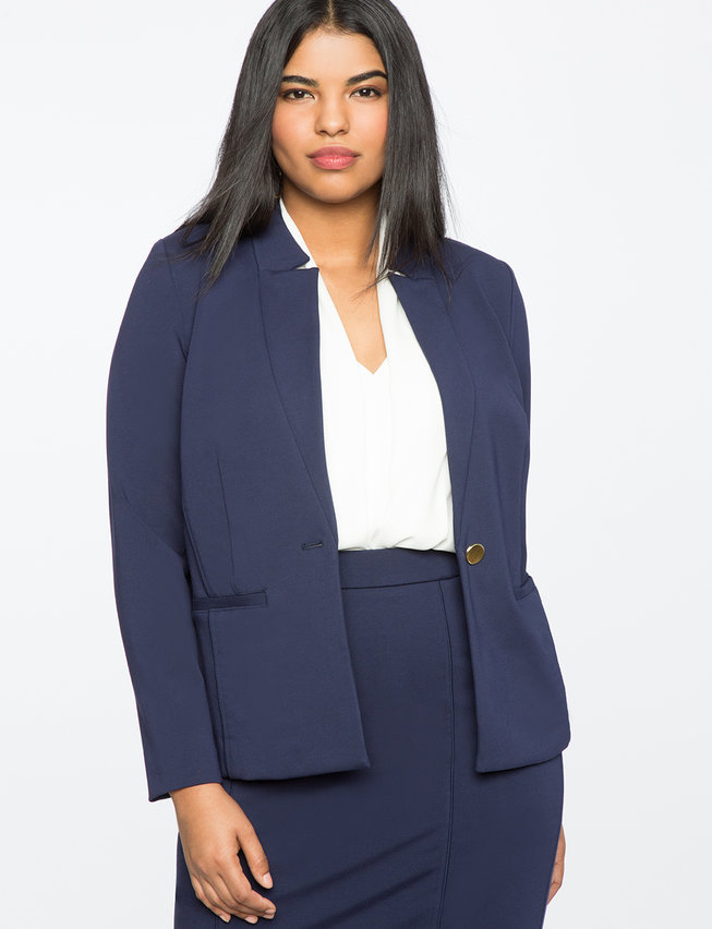 Blue Work Blazer