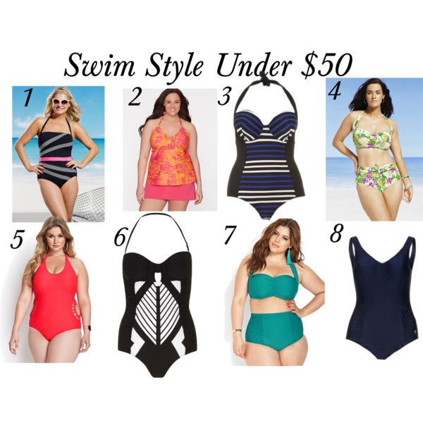 Plus size swimsuits under $50