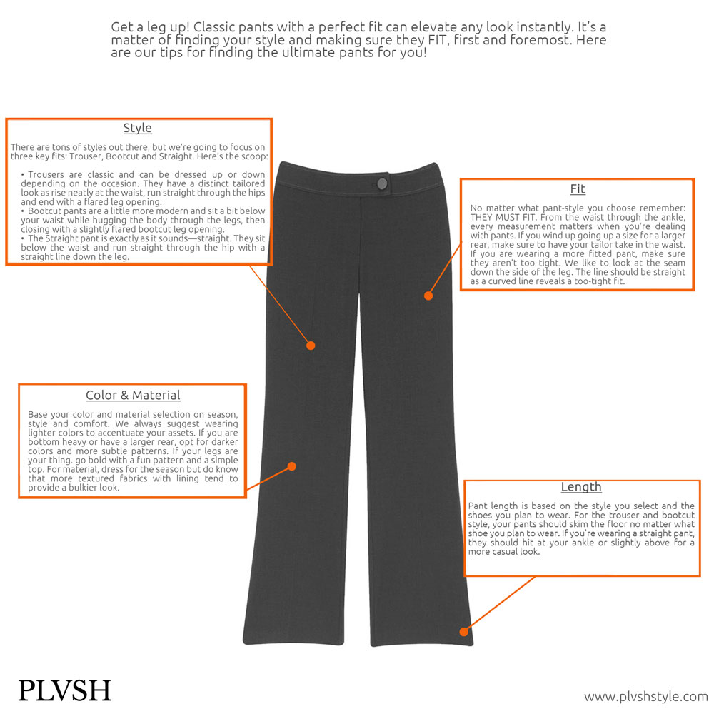 Fit & Flattery: Plus Size Pants