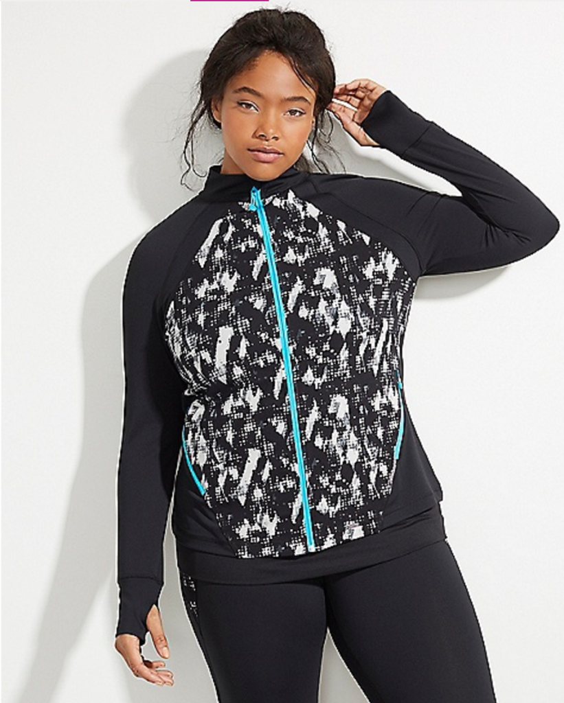 Plus Size Activewear Jacket