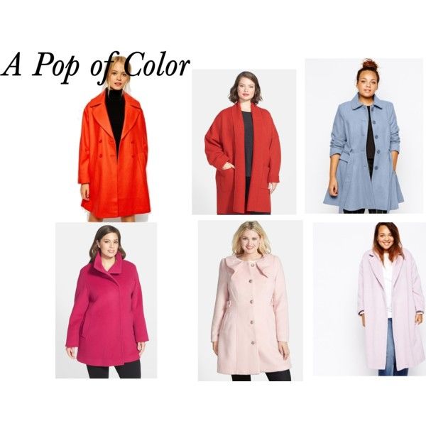 Plus Size Outerwear - A Pop of Color