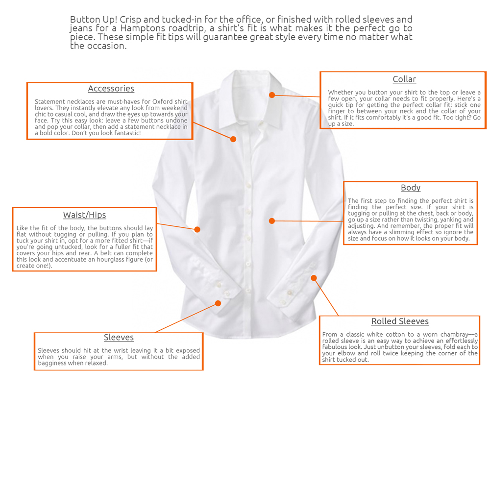 Fit & Flattery: Plus Size Button Down