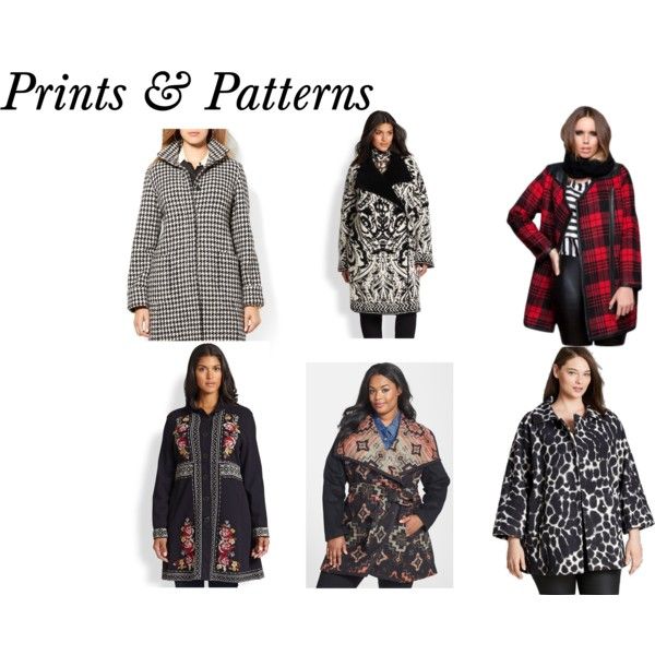 Plus Size Outerwear - Prints and Patterns
