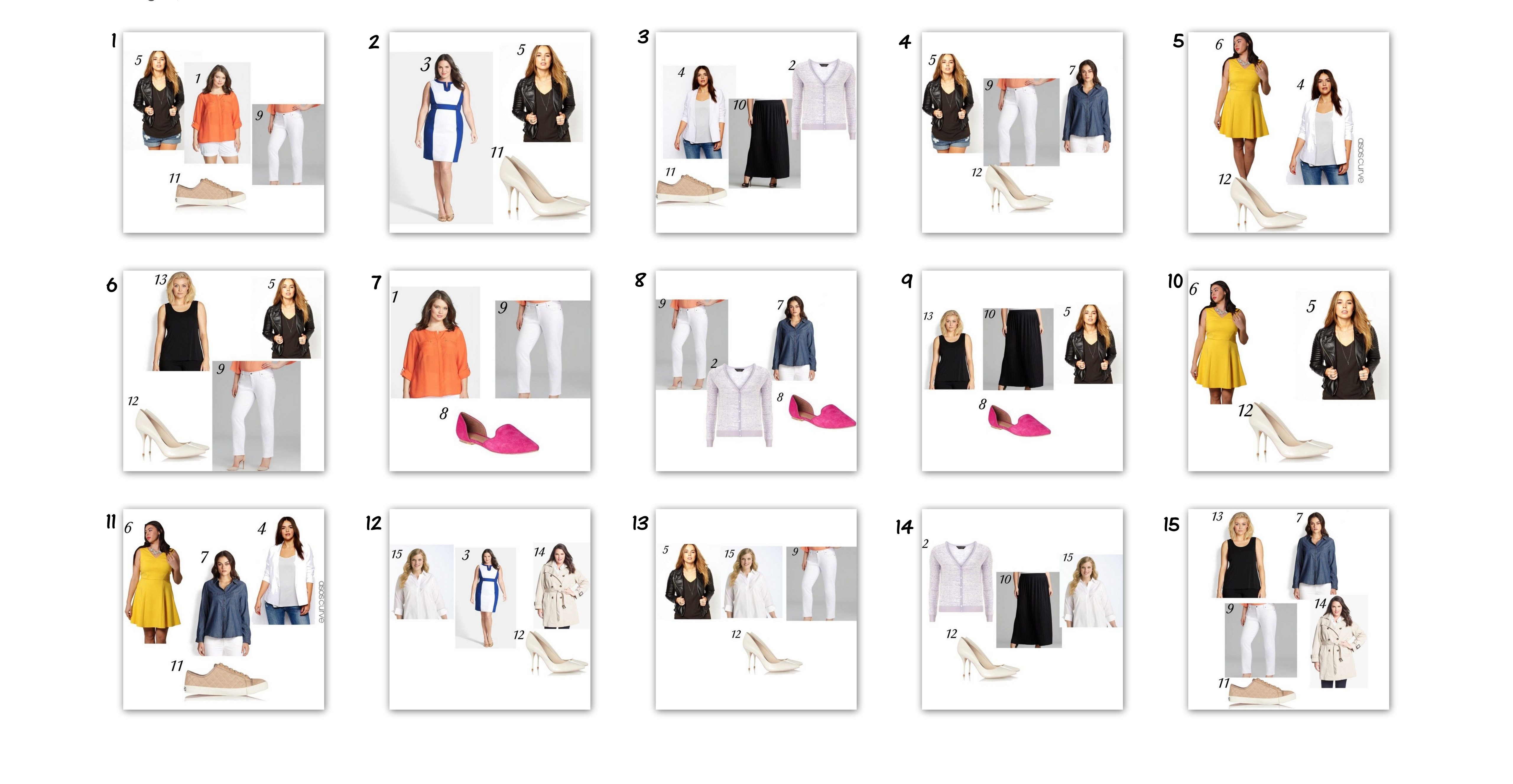 Plvsh’s Wardrobe Capsule Looks
