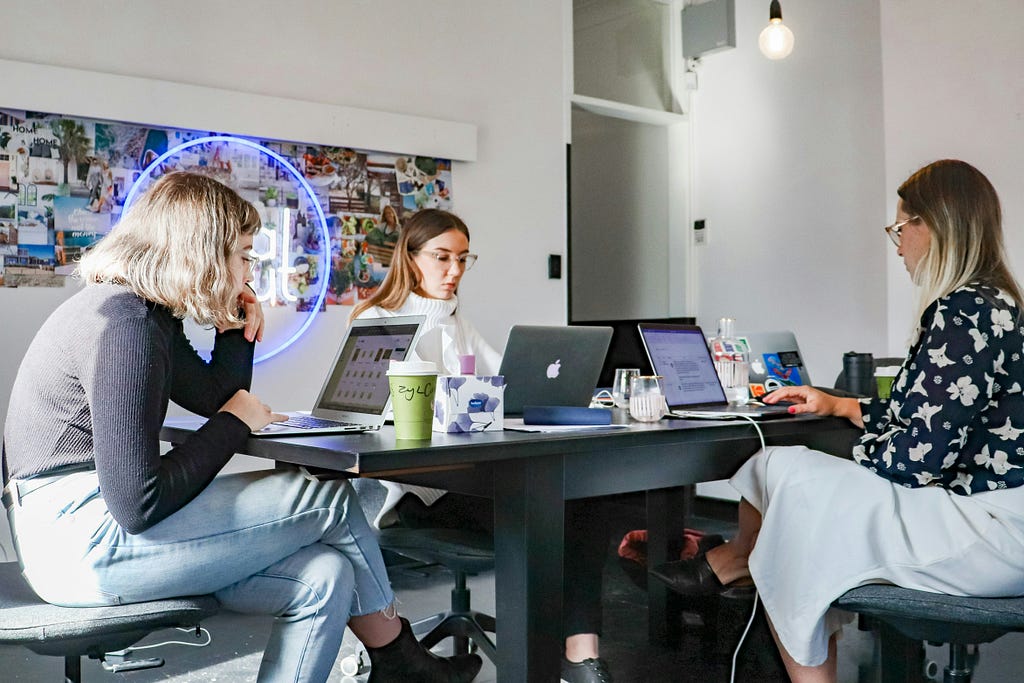 Notion has workspaces for teams to see what is being made, add ideas, and pick up their tasks with ease