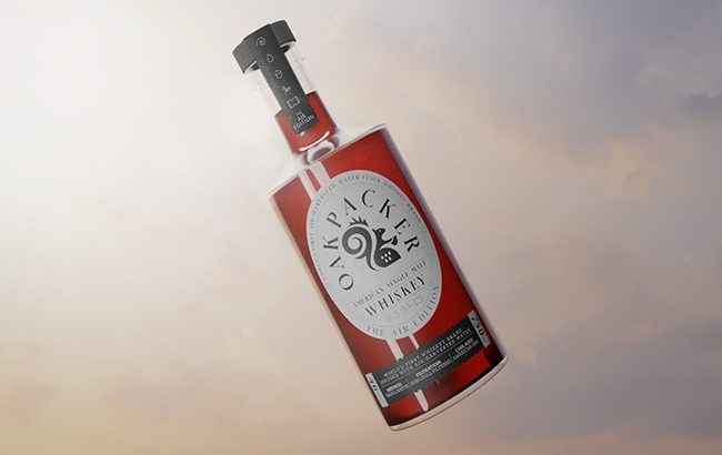 OakPacker bottle, innovative spirit