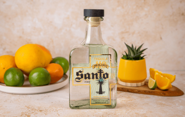 Santo 110 Proof Blanco Tequila