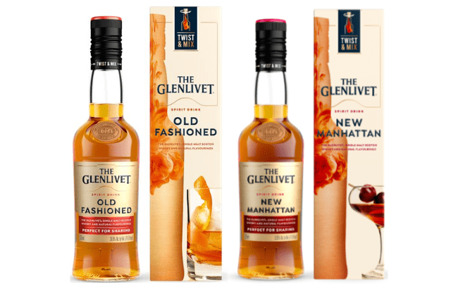 Glenlivet twist & mix spirits launches August