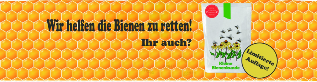 Wunderle, Bienen retten, Kleine Bienenkunde, limitierte Auflage, mit den kleinen Dingen beginnen, Sommer, Frühling, sich einsetzen, gefertigt in Werkstätten für behinderte Menschen