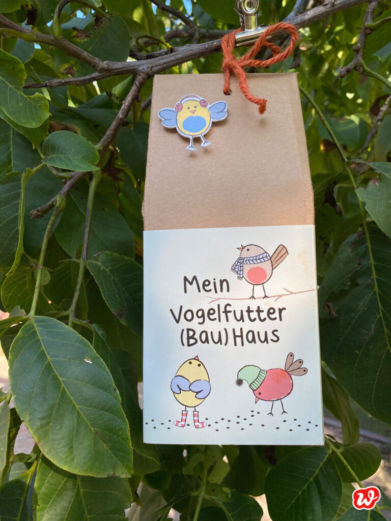 Vorderseite Wunderle Mein Vogelfutter(Bau)Haus