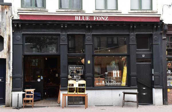 Blue Fonz Antwerpen, Geschäft, Interrieur, Charmant genutzt