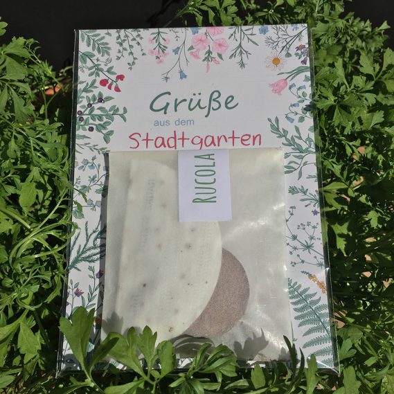 Wunderle Grüße aus dem Stadtgarten, kleines Saatgeschenk, warmherziges Geschenk, die kleinen Gesten, Für Gartenfreunde, die kleinen Gesten