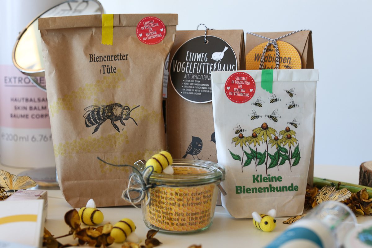 Wunderle, Bienenrettung, Biorausch, Bloggerevent, Goodiebag, Bienenretter