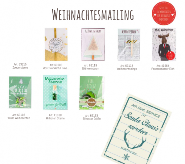 Wunderle Katalog, Wunderle Shop, Weihnachtsmailing, kleiner Gruß, Giveaway, Geschenkideen