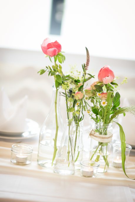 Blumen, Hochzeitsdeko Eva, Lichtblick mit Blumen
