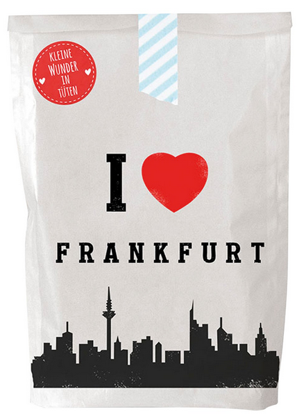 I love Frankfurt, Wunderle Städtetüte, Wundertüte, Geschenkideen, Lieblingsstadt, Reisen, Citytrip, liebevolle Kleinigkeit