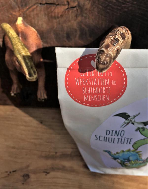 Wunderle Dino-Schultüte, Wundertüte, Geschenkideen, Schule kann beginnen, los geht´s, Paläontologe, I-Männchen, kleine Forscher, Dino-Leidenschaft