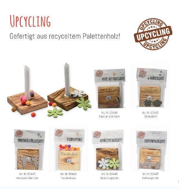 Upcycling Lichter Katalog