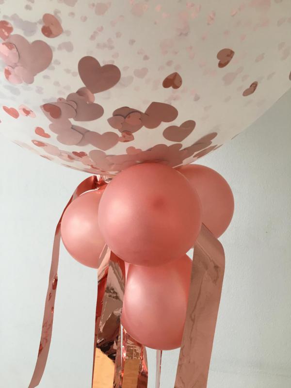 Herzchenballon, Detail, Liebe, verliebt, Valentinstag