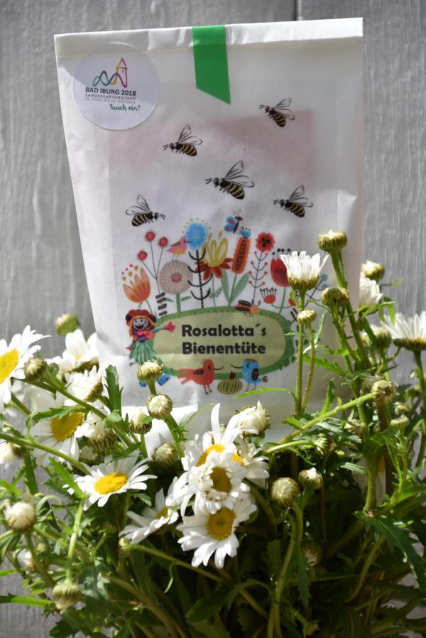 Rosalottas Bienentüte, Landesgartenschau Bad Iburg 2018, Bienenrettung, Gartenfreund, Blumenliebe, Mai, Sommer, Ausflugsziel