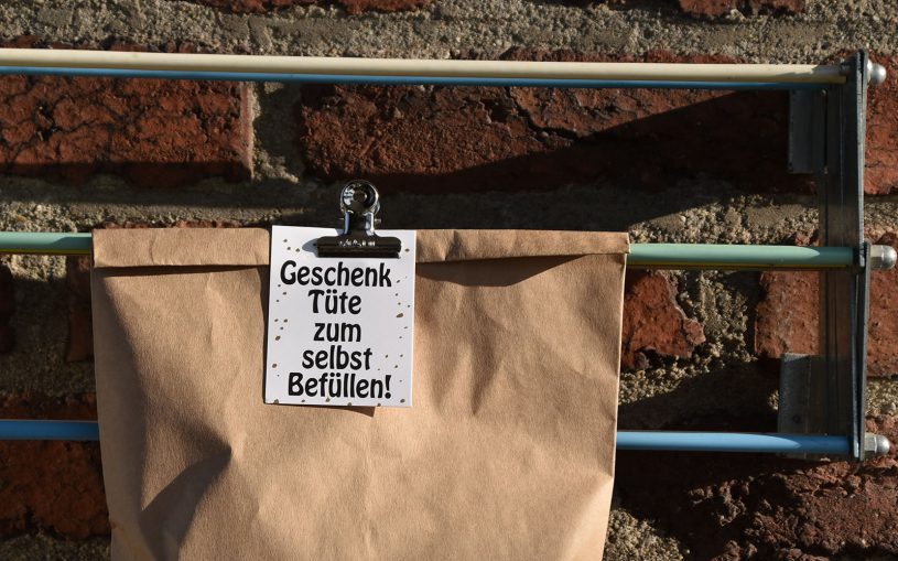 Wunderle, Wundertüte, Geschenk Tüte zum selbst Befüllen, warmherzige Mitbringsel, liebevolle Kleinigkeiten, gefertigt in Werkstätten für Menschen mit Behinderung, Geschenke mit emotionalem Mehrwert