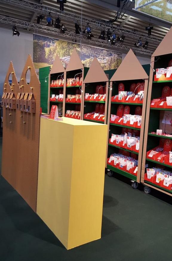 Messestand seitlich, kleine Wunder, Messetheke, Trendset München 2019