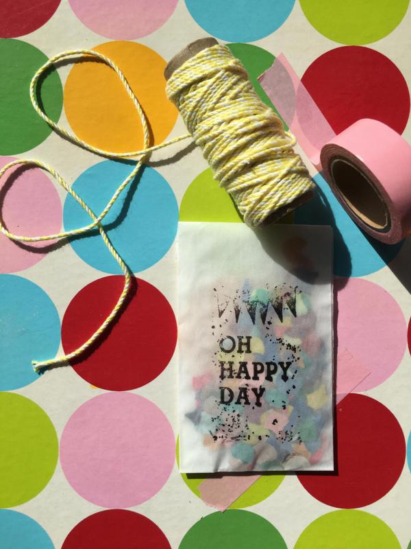 Konfetti, kleine Oh Happy Day, Klitzekleinigkeit, Giveaway