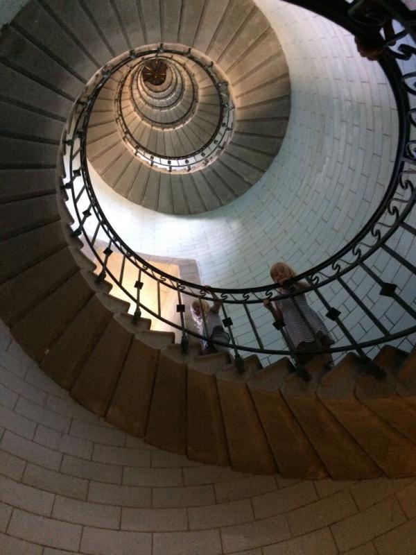 Treppe, Treppenhaus, hoch hinaus, Schnecke, Spirale, die kleinen Freuden