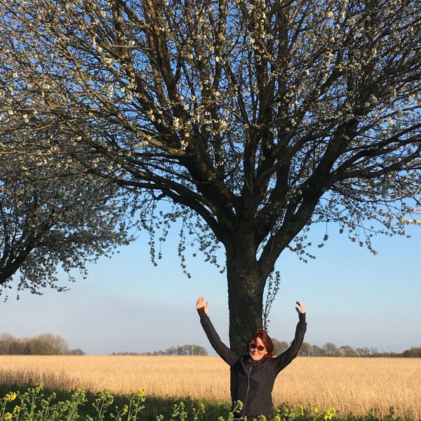 It's me, Heike, Selfie, Frühling, Kirschblüte, Frühling