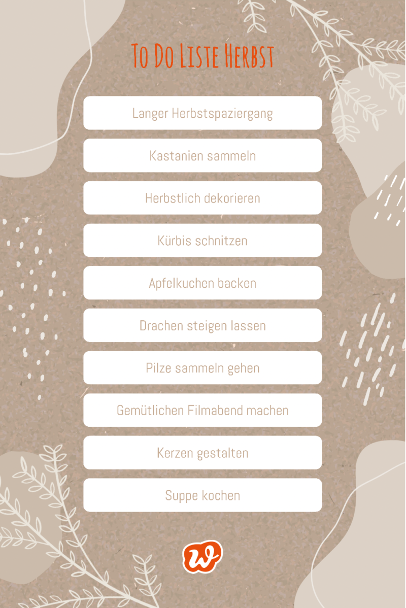 Freebie Herbst to Do Liste