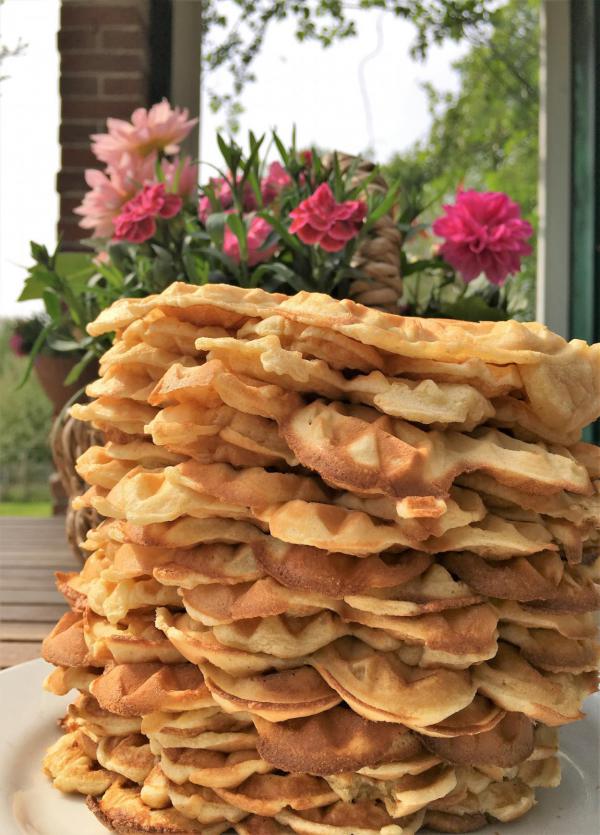 Waffeln, lecker, schnell gebacken, Nachmittagsvergnügen, Sommer, Waffelberg, lecker