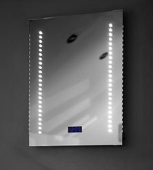 led clock mirror