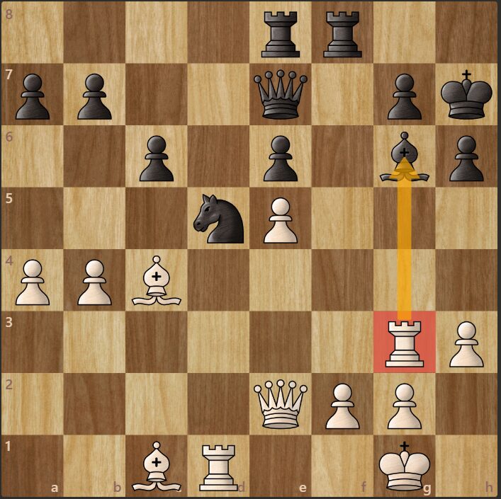 Exchange Sacrifice To Exploit A Weak Color Complex - 2