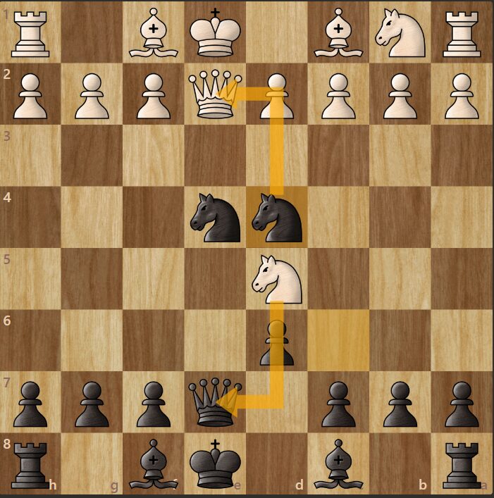 Carlsen-Caruana, position 1
