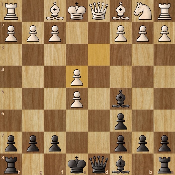 Chessboard diagram showing trap #5