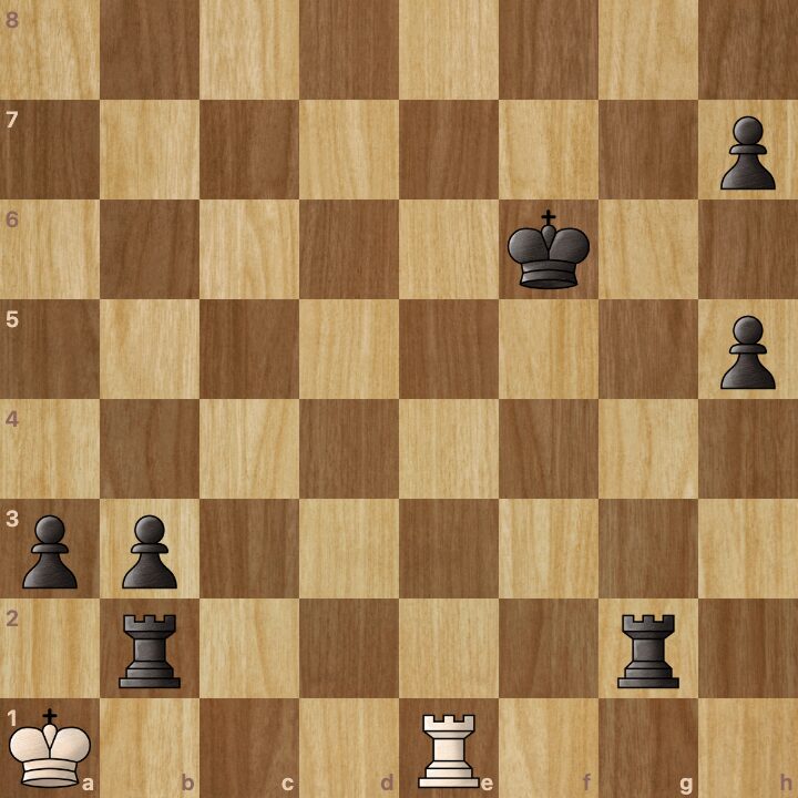 White should lose, but it's their move here.
