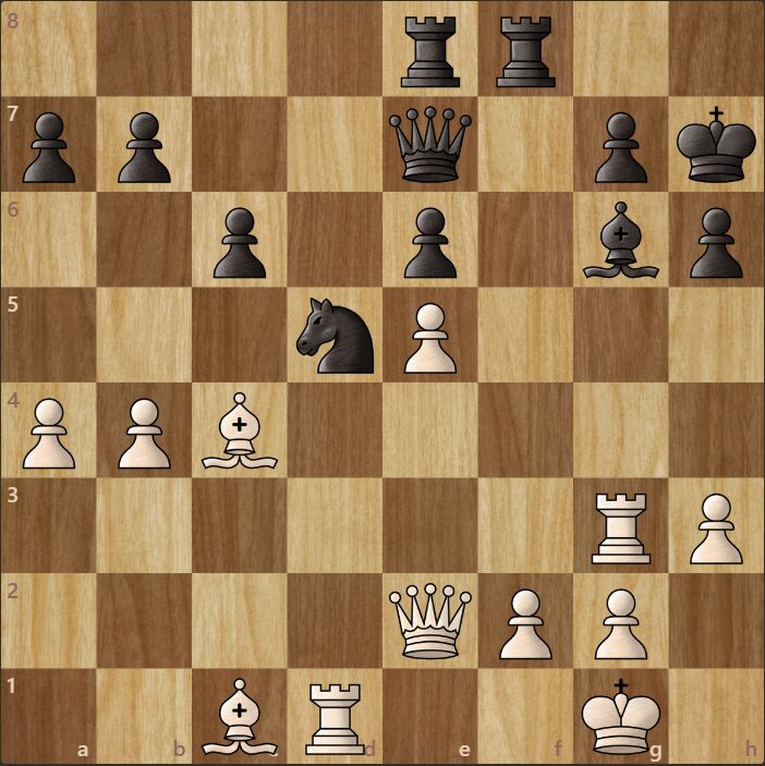 Exchange Sacrifice To Exploit A Weak Color Complex - 1