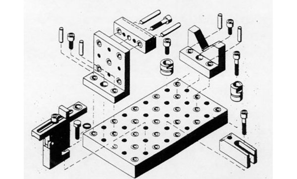 Partes del dispositivo modular.