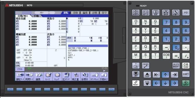 Sistema CNC Mitsubishi