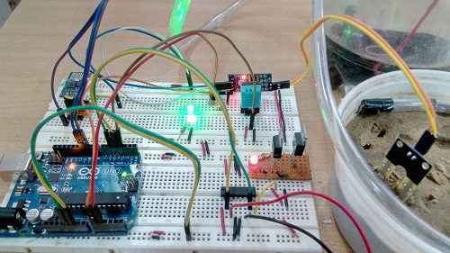 Protótipo de sistema de monitoramento IoT Garden baseado em Arduino 