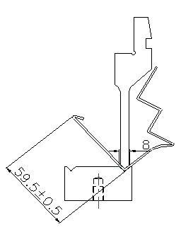 second method for bending a profile nine times