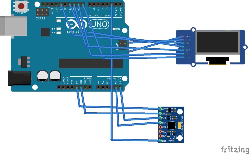 MPU6050 interface with Arduino