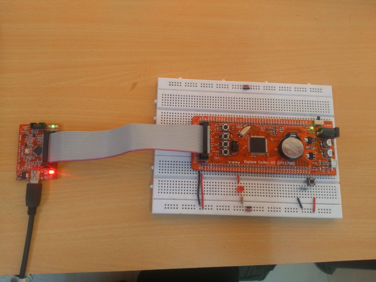 Switch and Led Interface with LPC1768 Prototype Interface Switch e Led com Protótipo LPC1768